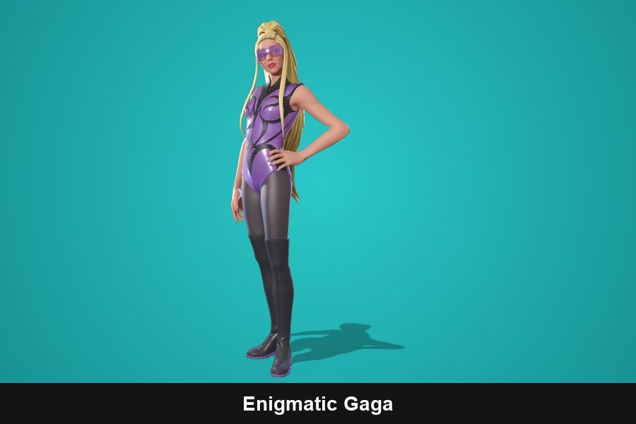 Enigmatic Gaga Fortnite skin