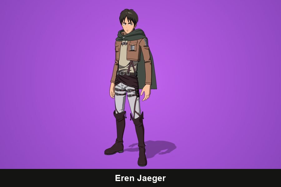 Eren Jaeger Fortnite skin
