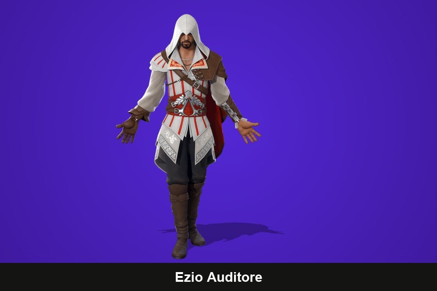 Ezio Auditore Fortnite skin