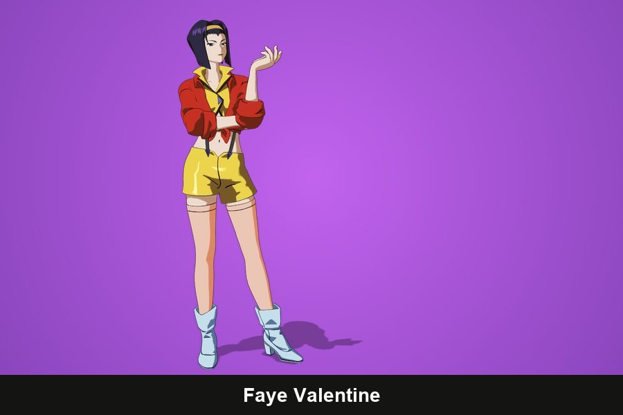Faye Valentine Fortnite skin