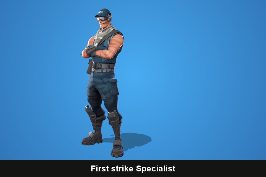 First strike Specialist Fortnite skin