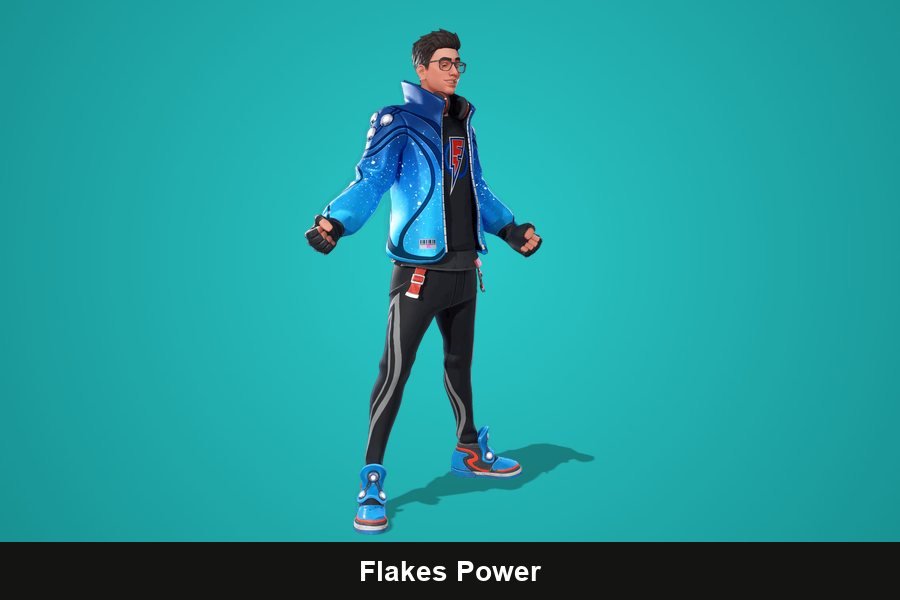 Flakes Power Fortnite skin