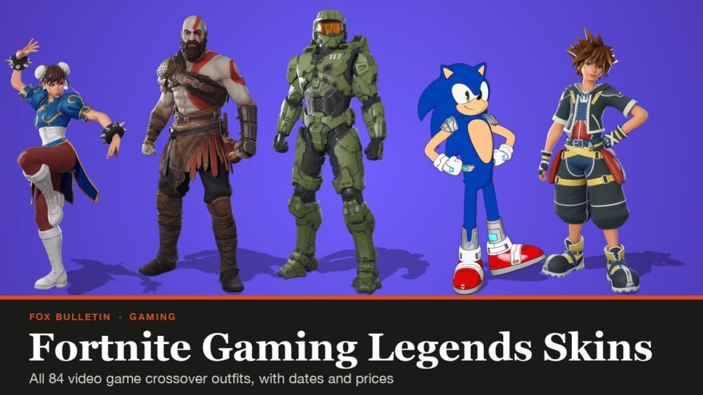 Fortnite Gaming Legends Skins featured image