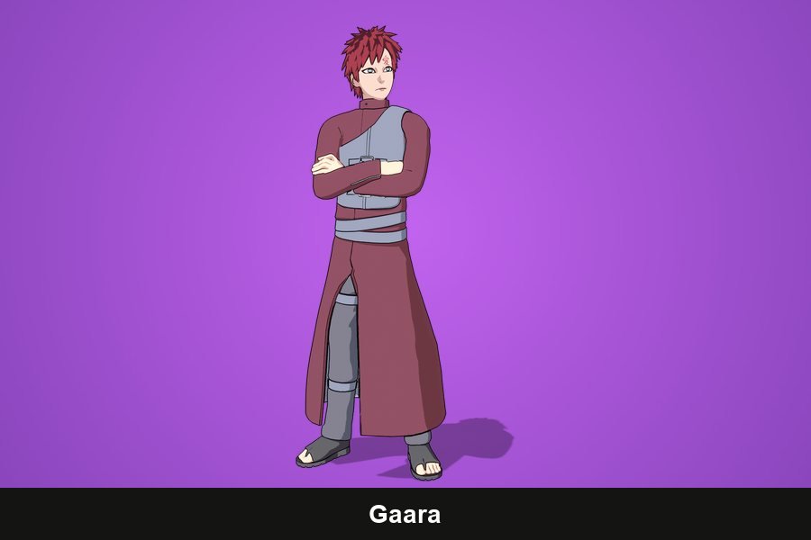 Gaara Fortnite skin