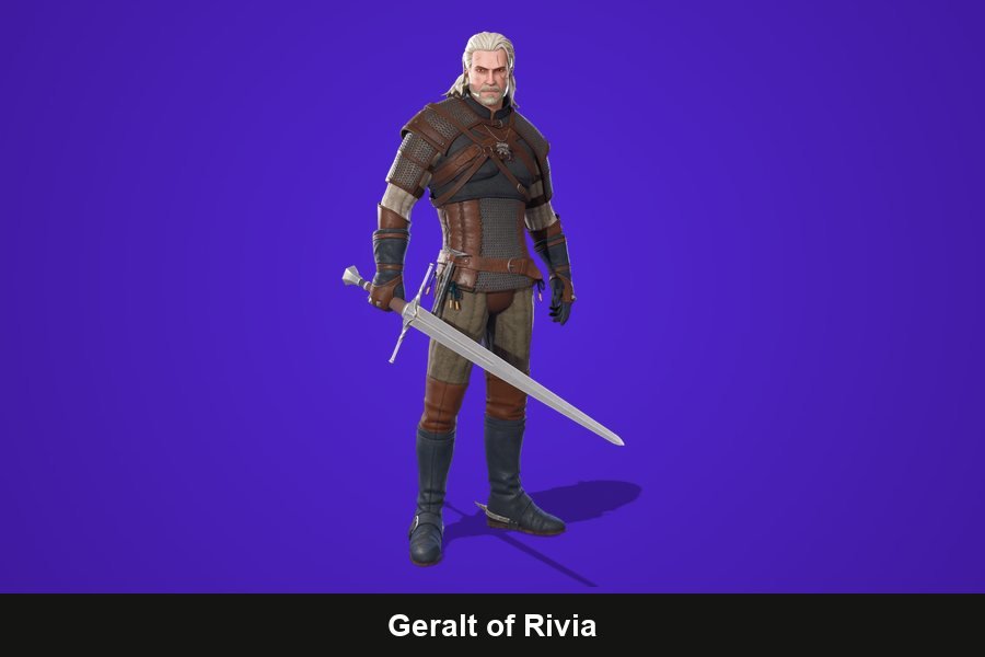 Geralt of Rivia Fortnite skin