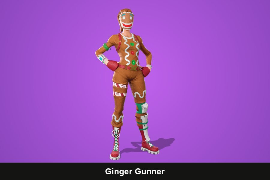 Ginger Gunner Fortnite skin