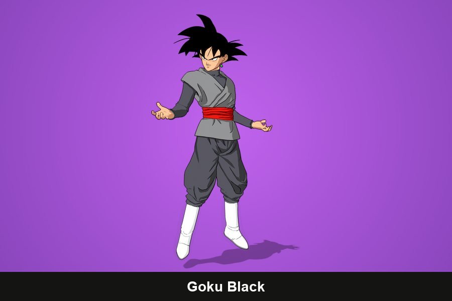 Goku Black Fortnite skin