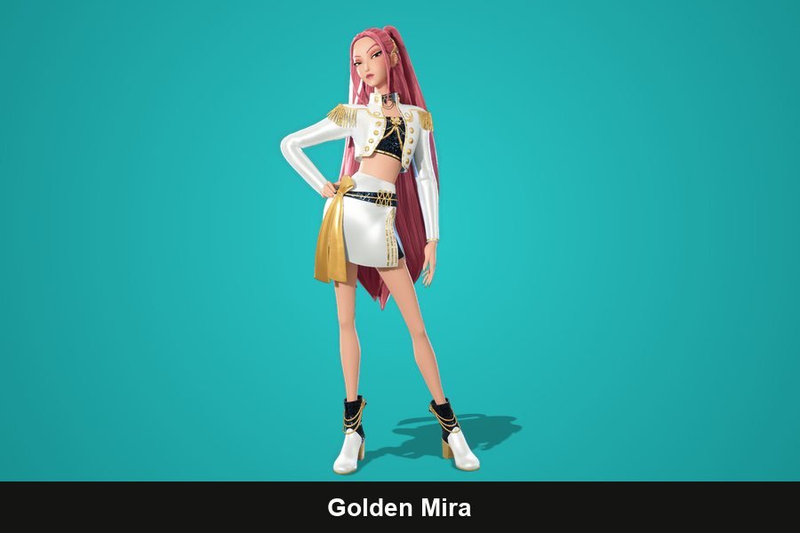 Golden Mira Fortnite skin
