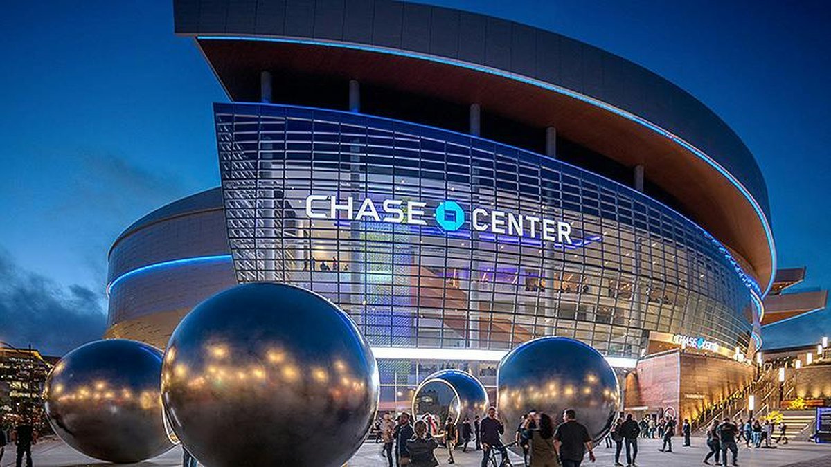 Chase Center in San Francisco, home of the Golden State Warriors
