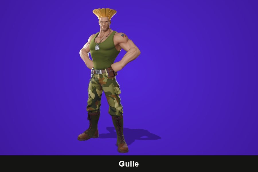 Guile Fortnite skin