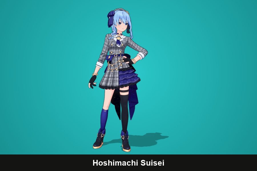 Hoshimachi Suisei Fortnite skin
