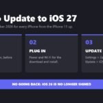 How to update to iOS 27 in three steps: back up, plug in and update