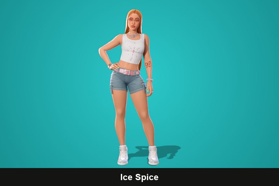 Ice Spice Fortnite skin