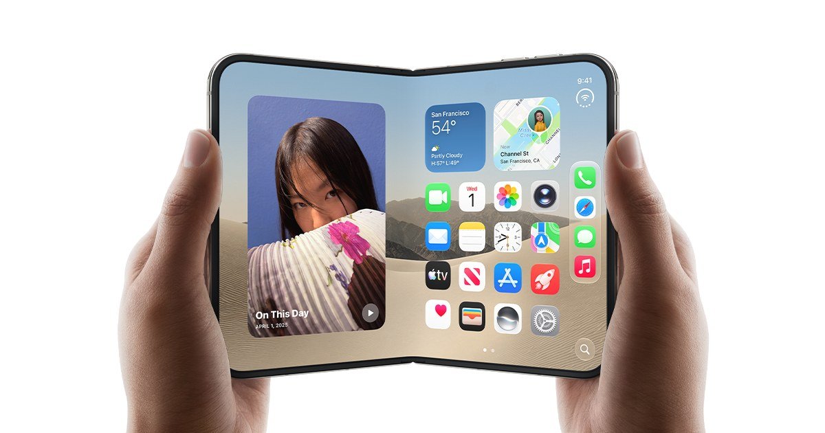 Apple iPhone Duo foldable