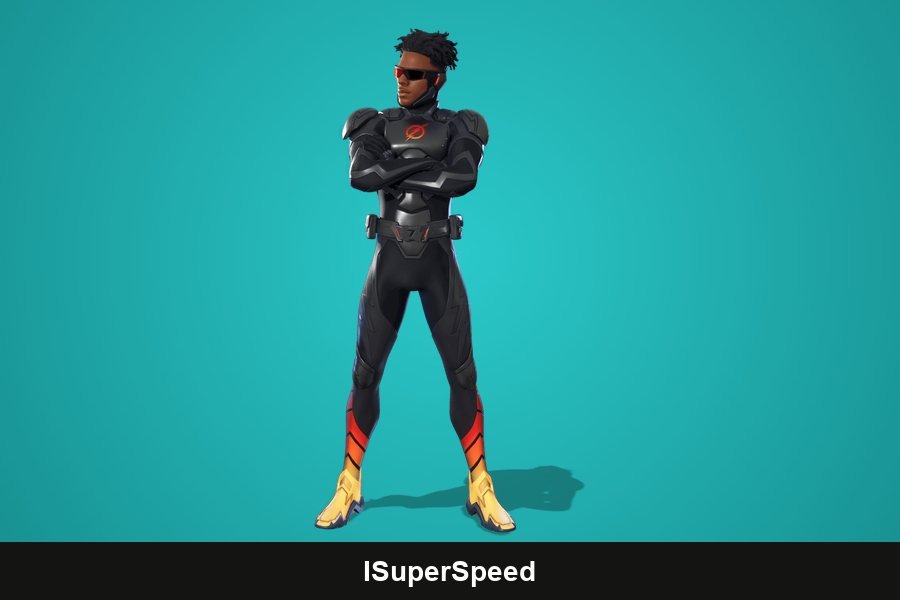 ISuperSpeed Fortnite skin