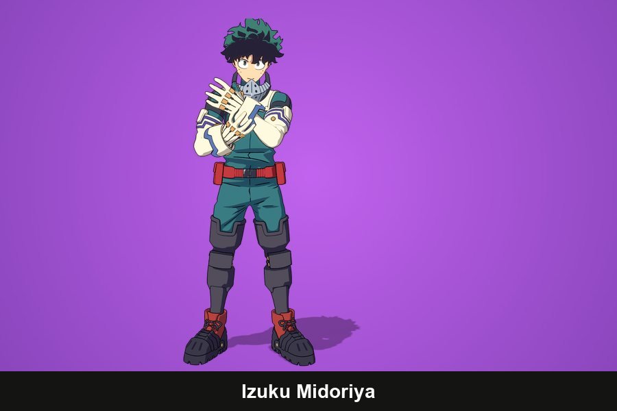 Izuku Midoriya Fortnite skin