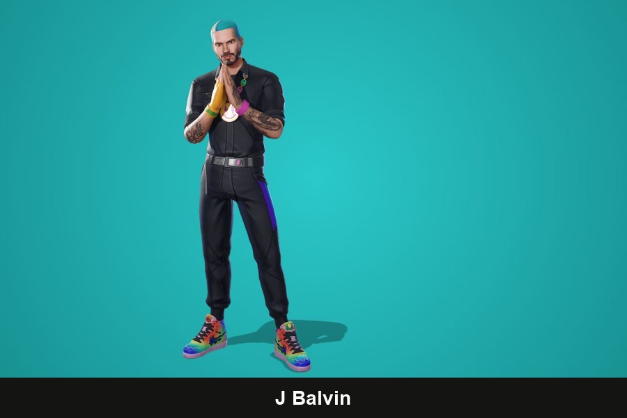 J Balvin Fortnite skin