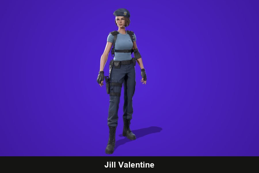 Jill Valentine Fortnite skin