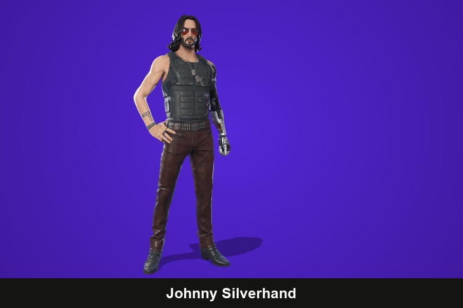 Johnny Silverhand Fortnite skin