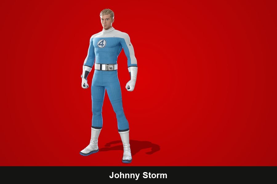 Johnny Storm Fortnite skin