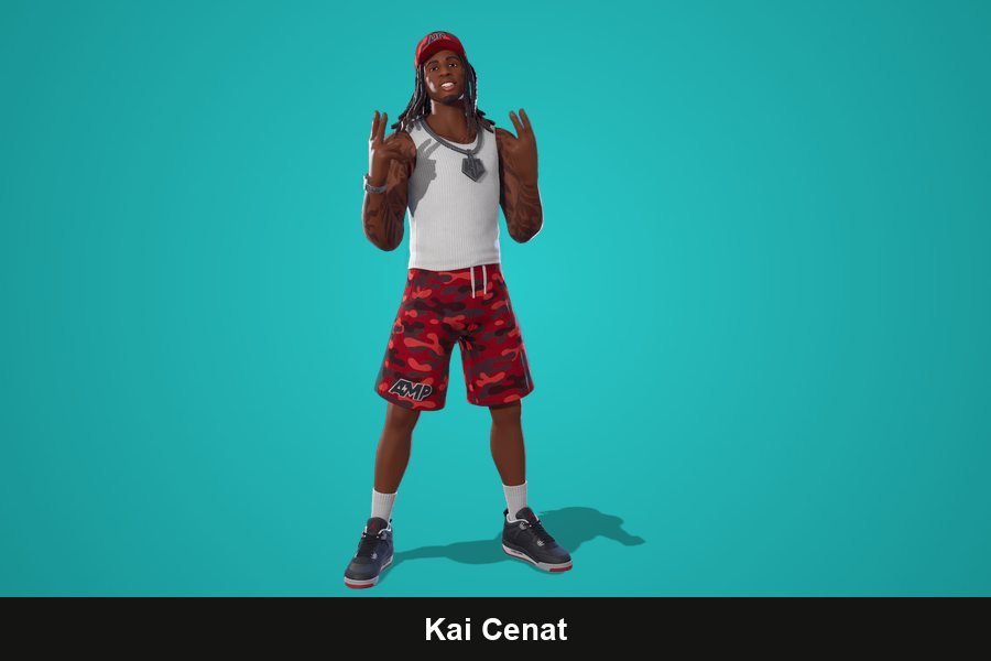 Kai Cenat Fortnite skin