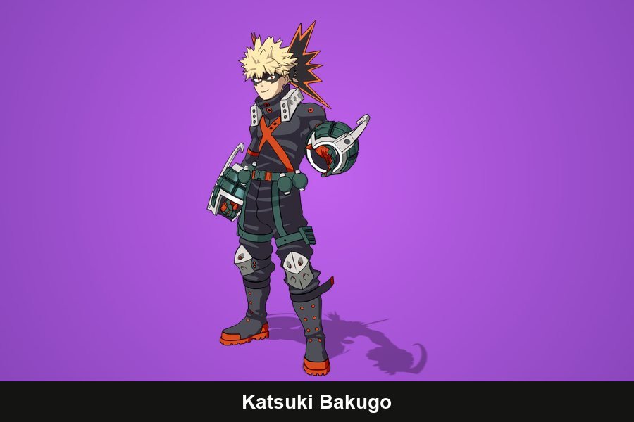 Katsuki Bakugo Fortnite skin