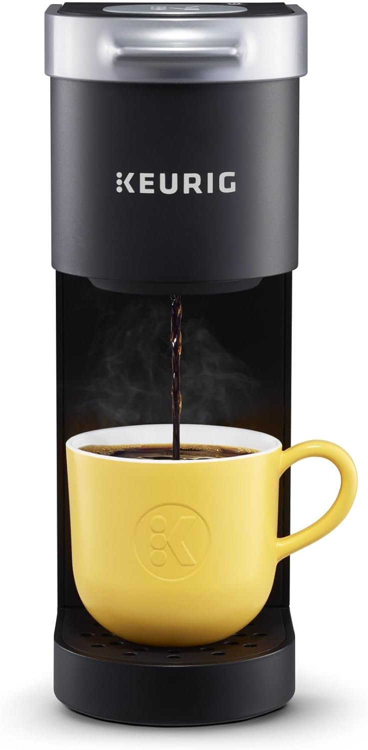 Keurig K-Mini single serve K-Cup pod coffee maker in a compact body