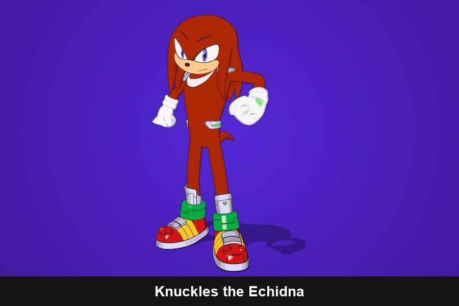 Knuckles the Echidna Fortnite skin