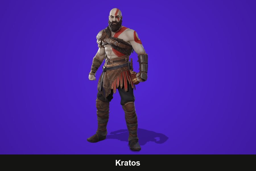 Kratos Fortnite skin
