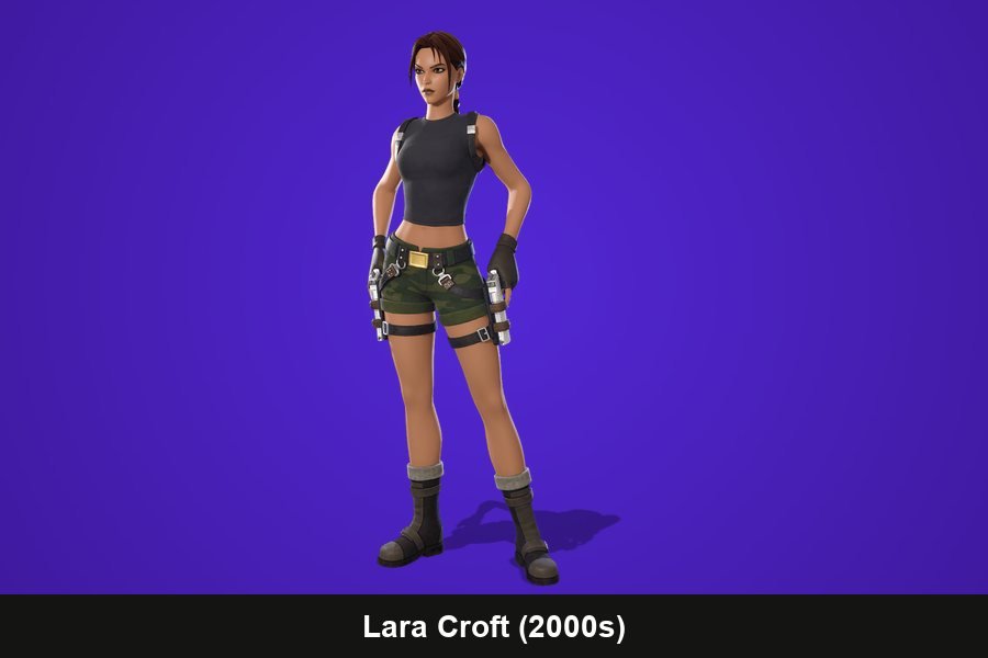Lara Croft (2000s) Fortnite skin