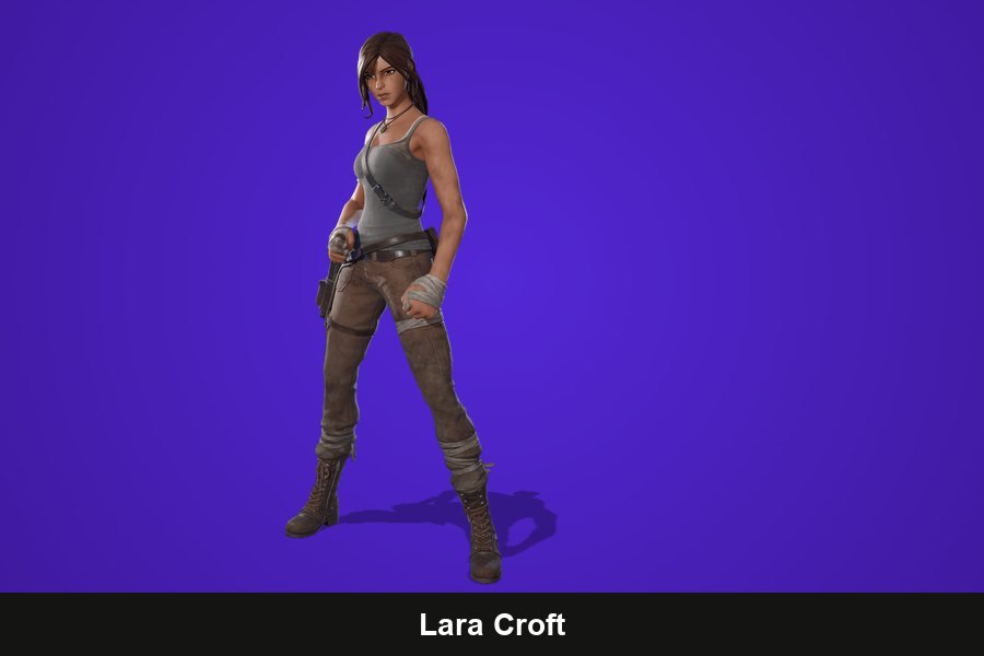 Lara Croft Fortnite skin