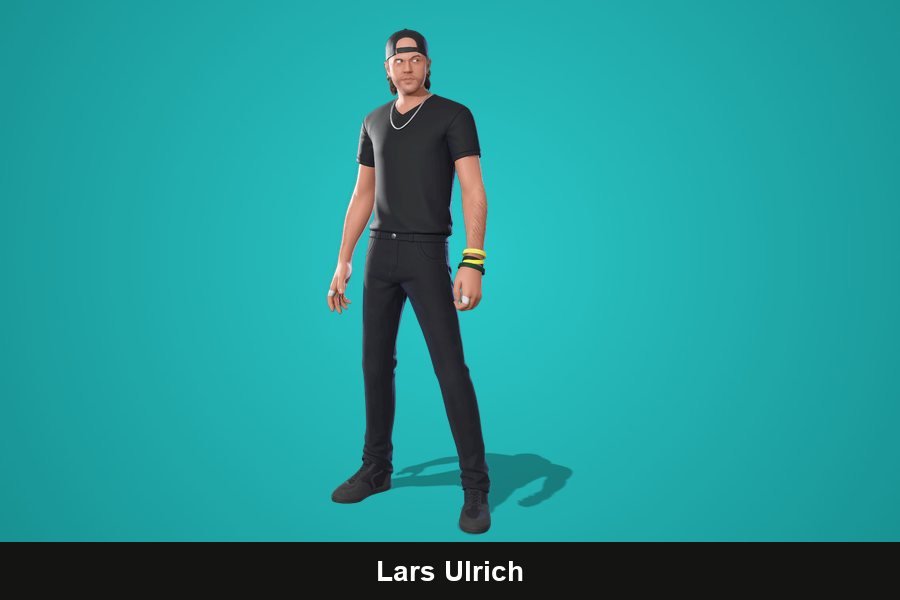 Lars Ulrich Fortnite skin
