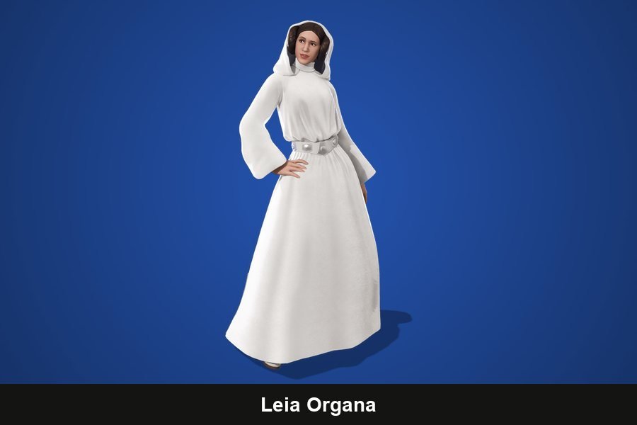 Leia Organa Fortnite skin