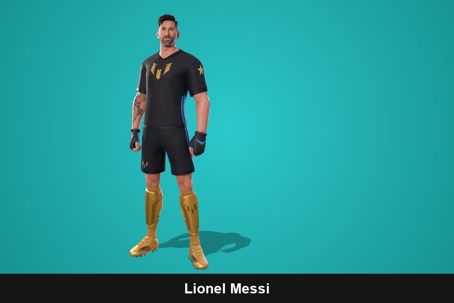 Lionel Messi Fortnite skin