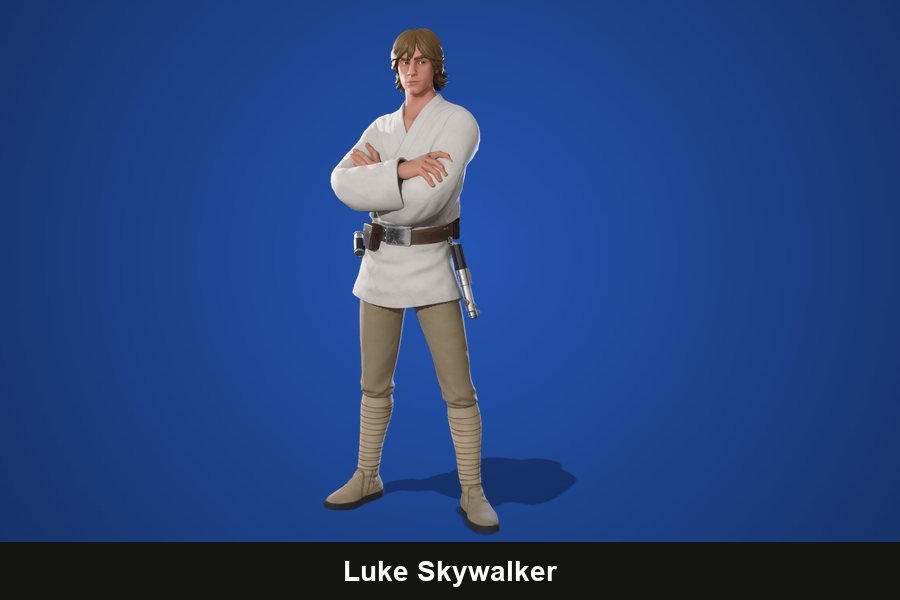 Luke Skywalker Fortnite skin