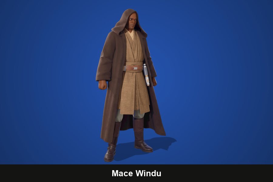 Mace Windu Fortnite skin