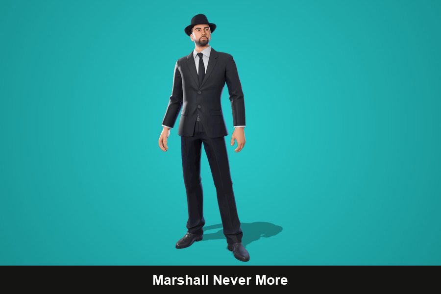 Marshall Never More Fortnite skin