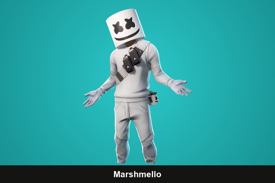 Marshmello Fortnite skin