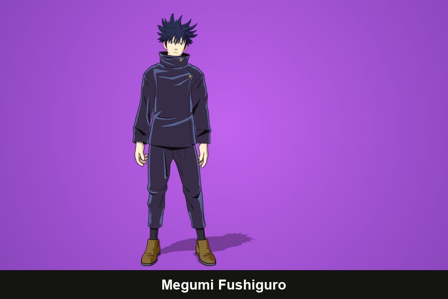 Megumi Fushiguro Fortnite skin