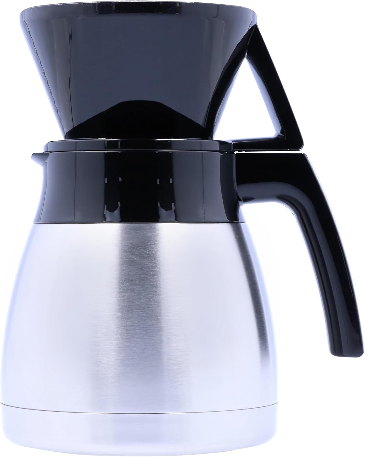 Melitta pour over coffee brewer and stainless steel thermal carafe set