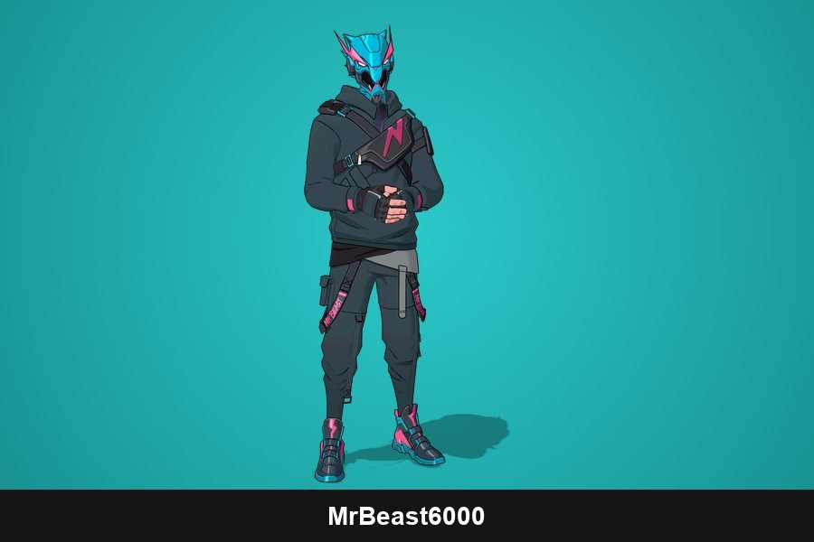 MrBeast6000 Fortnite skin
