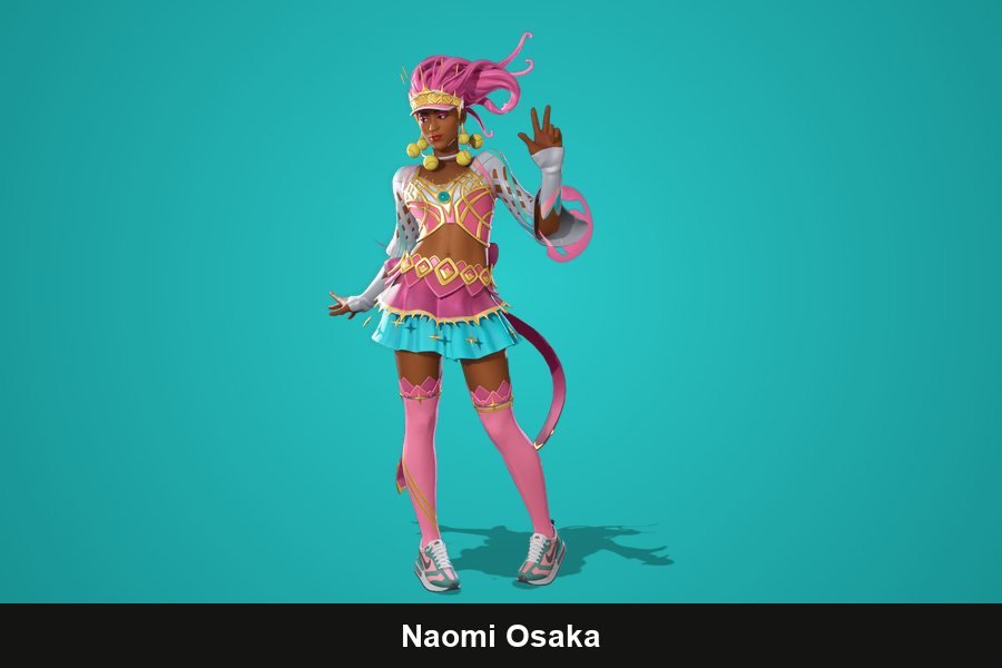 Naomi Osaka Fortnite skin
