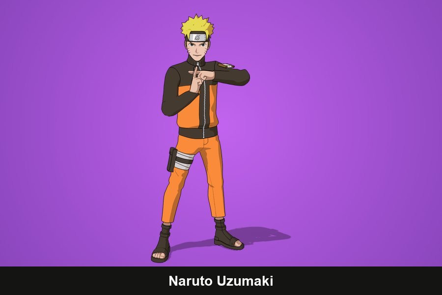 Naruto Uzumaki Fortnite skin