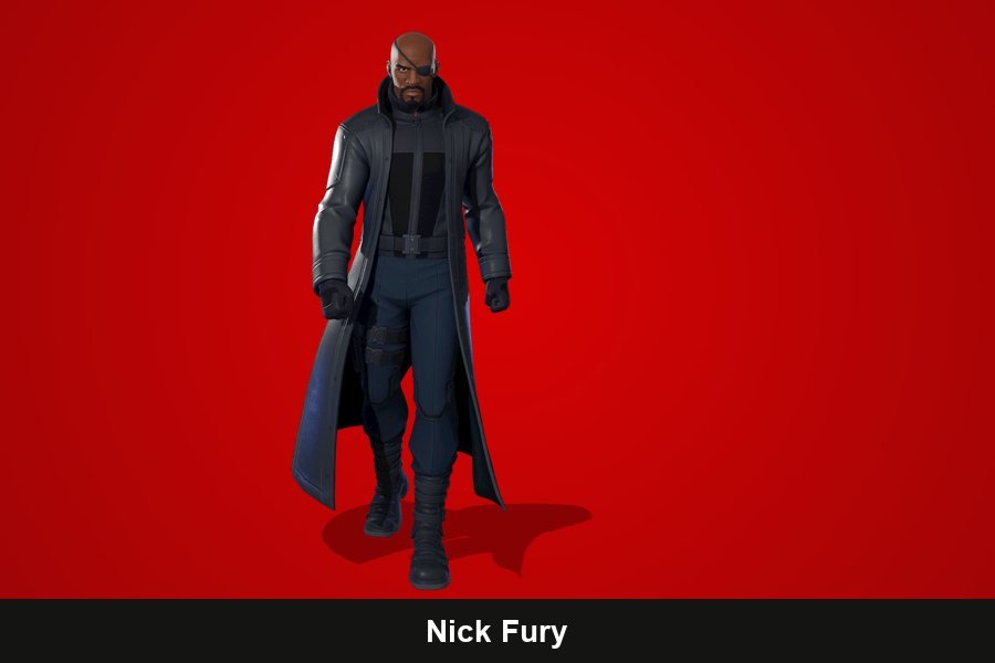 Nick Fury Fortnite skin