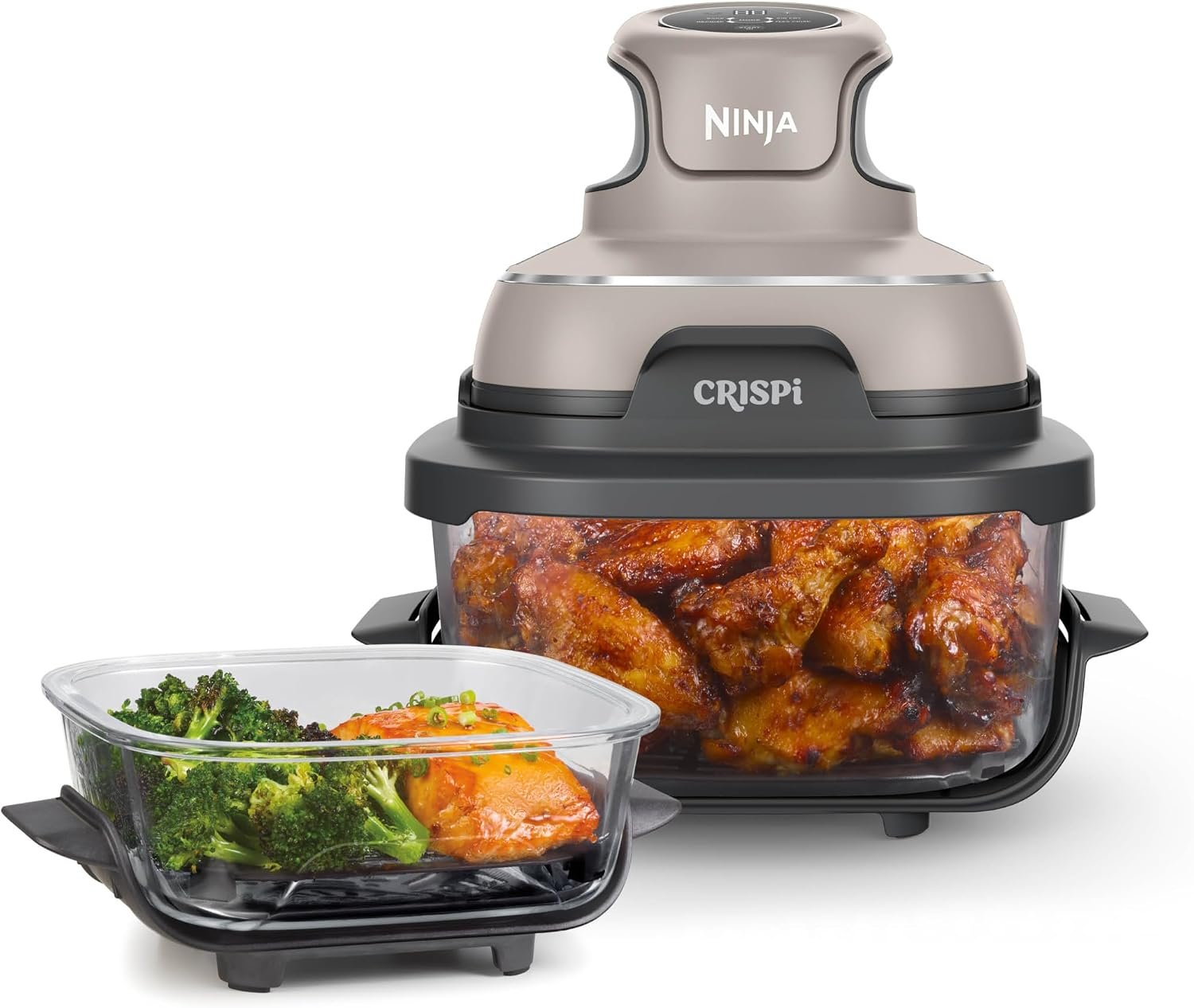 Ninja Crispi 4-in-1 glass air fryer with PowerPod