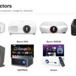 Best projectors lineup including Epson, Optoma, XGIMI and portable models