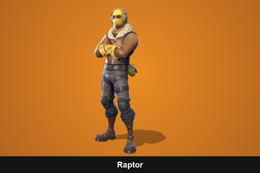 Raptor Fortnite skin