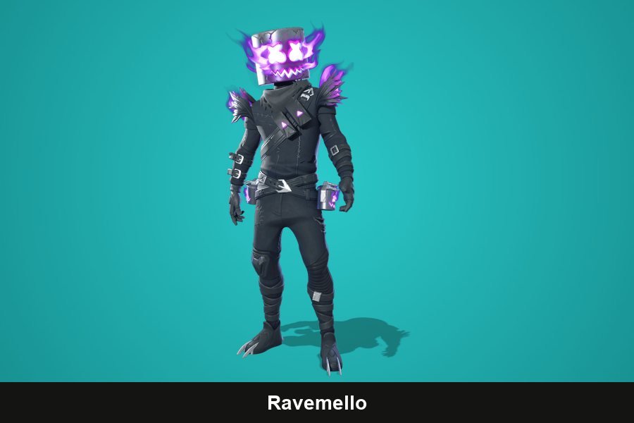 Ravemello Fortnite skin