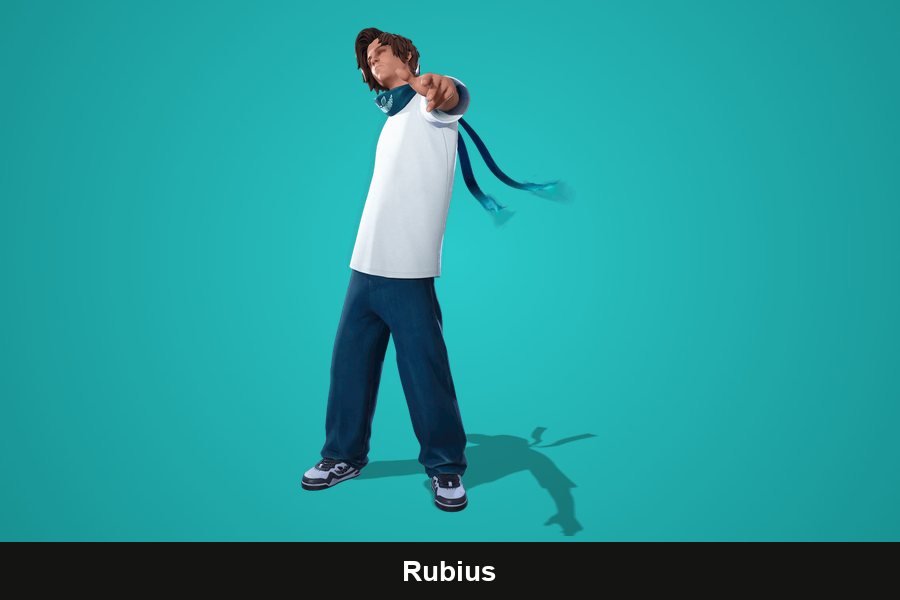 Rubius Fortnite skin