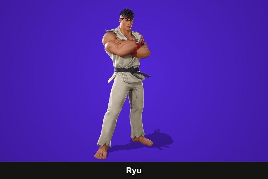Ryu Fortnite skin